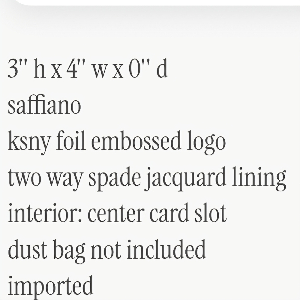 Kate Spade Meow Cat Card Holder - Picture 3 of 6